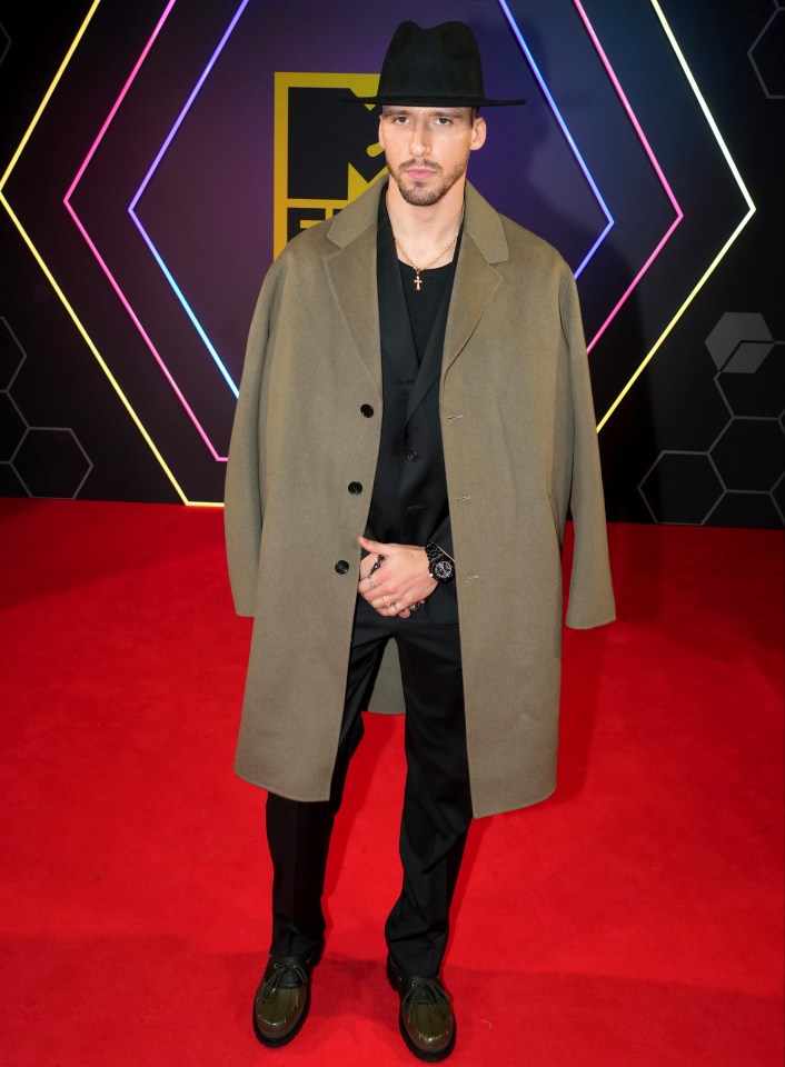 Rúben Dias at the MTV EMAs 2024.