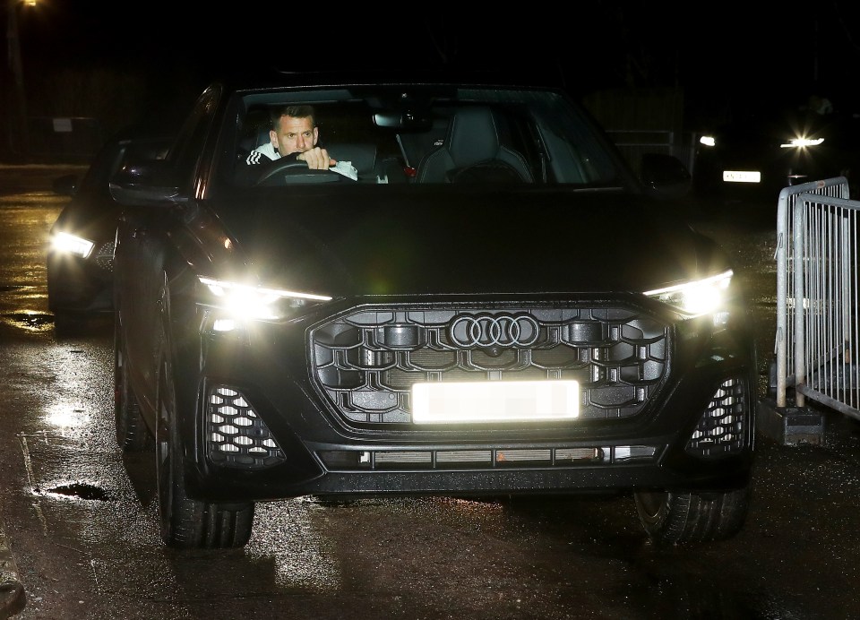 Tom Heaton driving his Audi RSQ8.