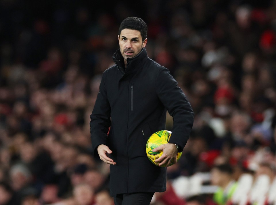 Mikel Arteta suggested the Carabao Cup ball contributed to Arsenal's loss against Newcastle