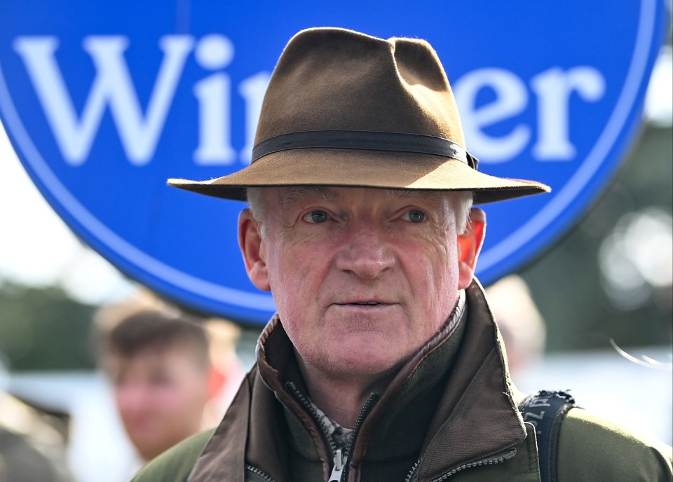 Trainer Willie Mullins at the Fairyhouse Easter Festival.