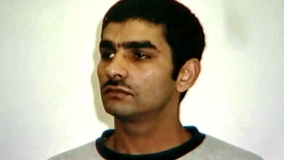 Mugshot of Azhar Ali Mehmood, convicted of three counts of murder and one of attempted murder.