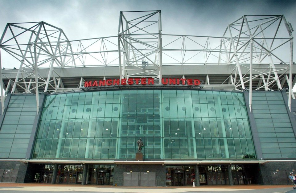 Old Trafford stadium, Manchester United.