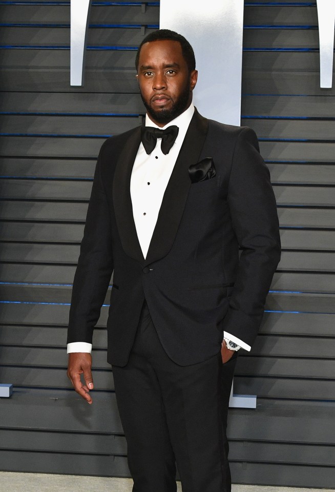 P. Diddy at the 2018 Vanity Fair Oscar Party.