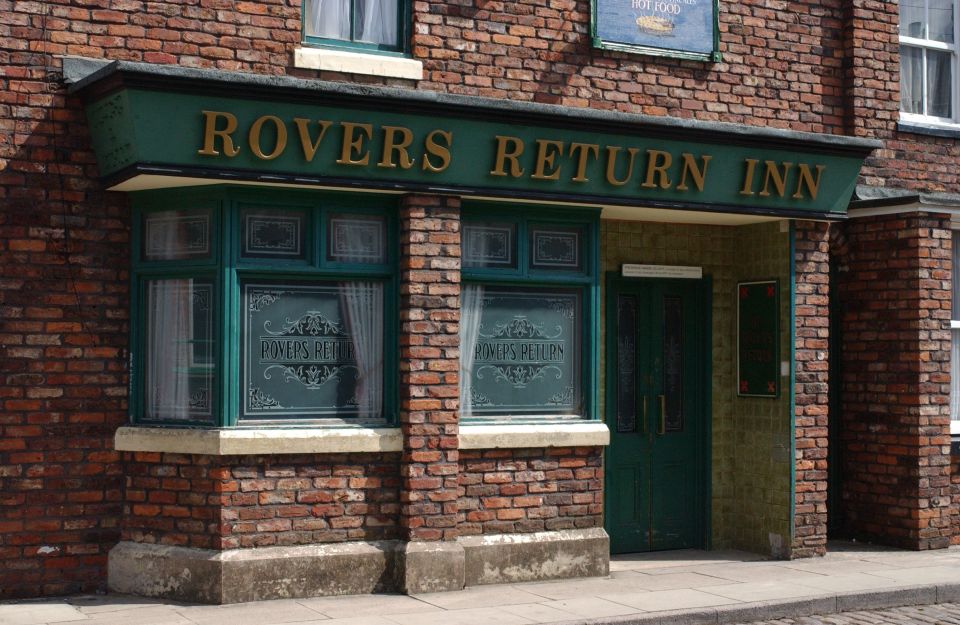 The Rovers Return Inn from Coronation Street.