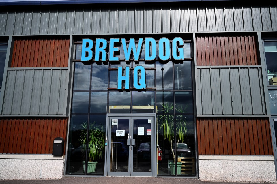 BrewDog HQ building exterior.