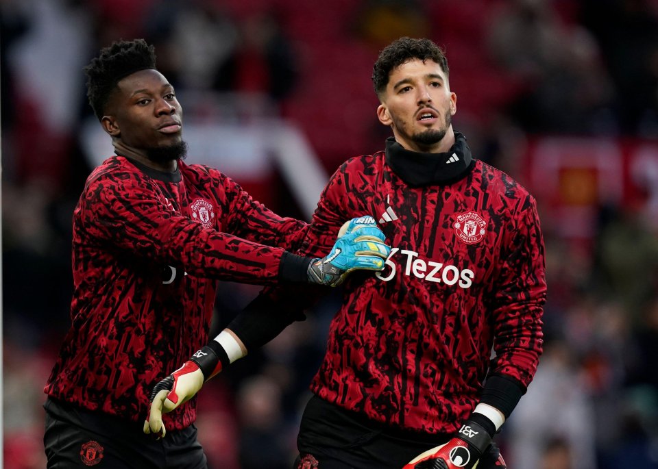 Andre Onana and Altay Bayindir, Manchester United goalkeepers.