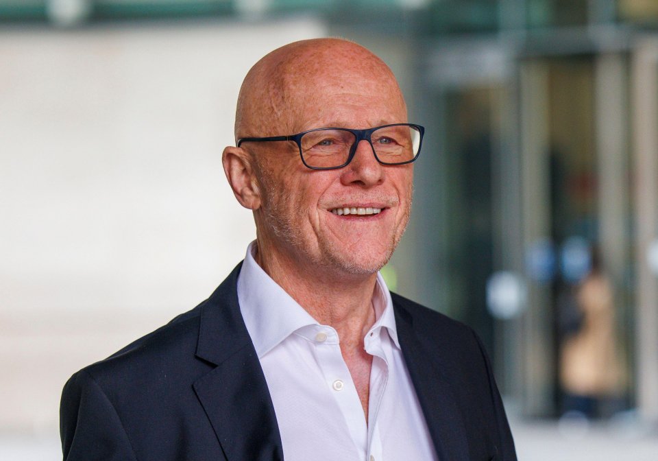 John Caudwell, businessman, at the BBC.