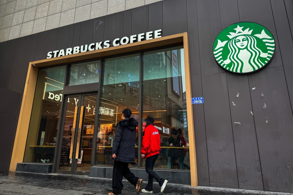 Starbucks in Chongqing, China.