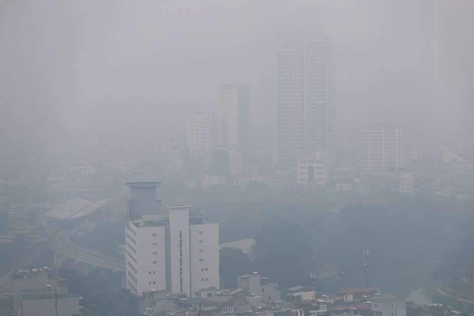 Hanoi's air is so dire that it has been ranked as the world's most polluted city,