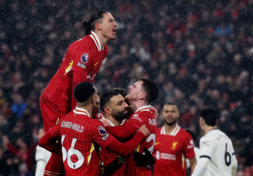 Anfield eagerly anticipated moving eight points clear at the top of the table