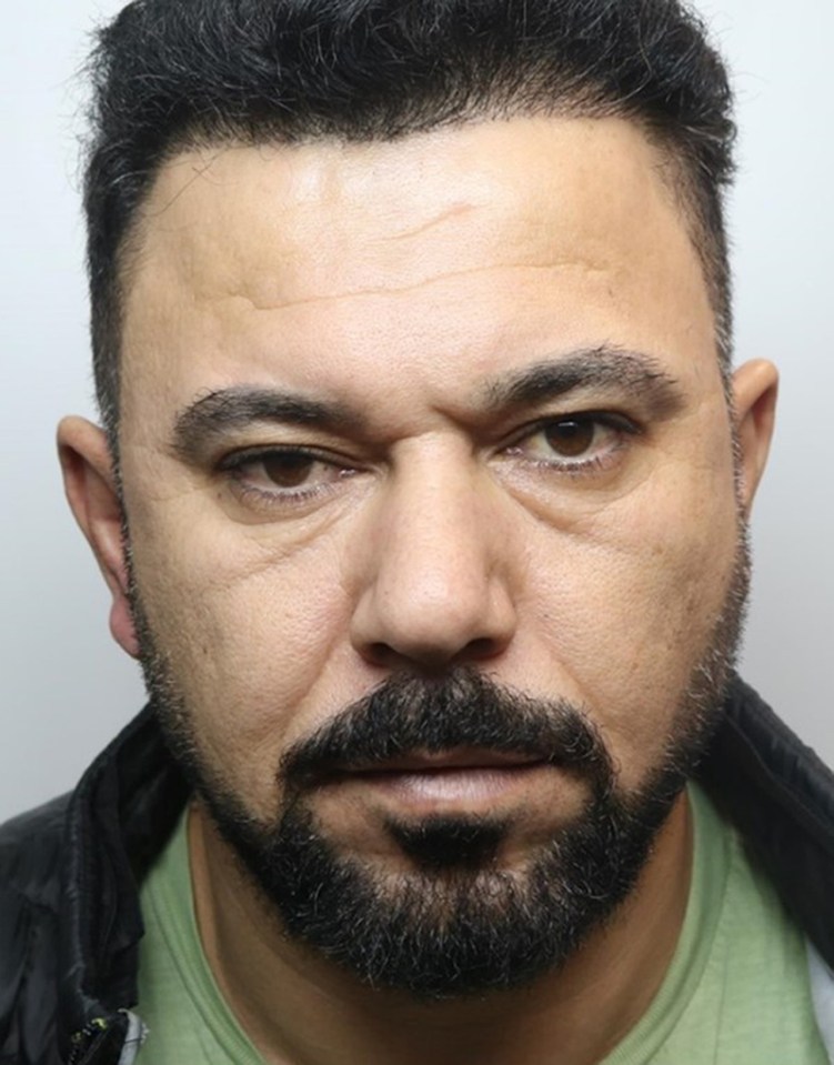 Mugshot of Mukhlis Jamal Hamadamin, a member of a UK-based people smuggling gang.