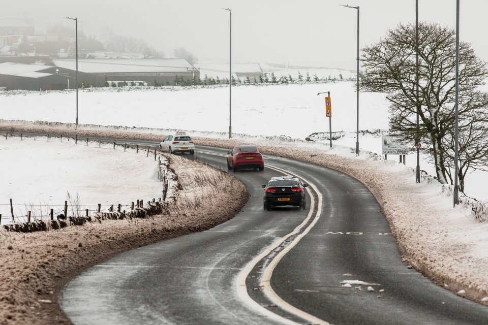 Black ice poses a huge threat to drivers in the colder months