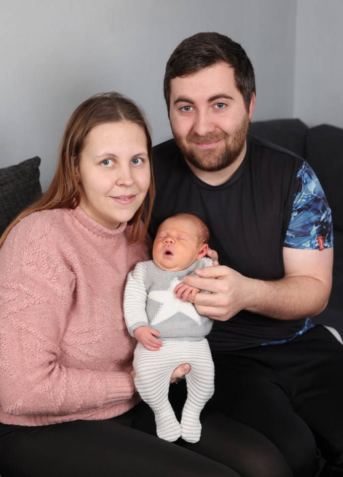 Jess Bell and Stefan Wake have named their baby son Lucifer