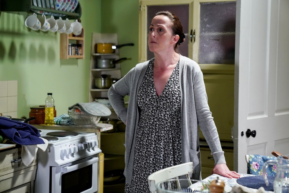 Sonia Fowler in a kitchen.