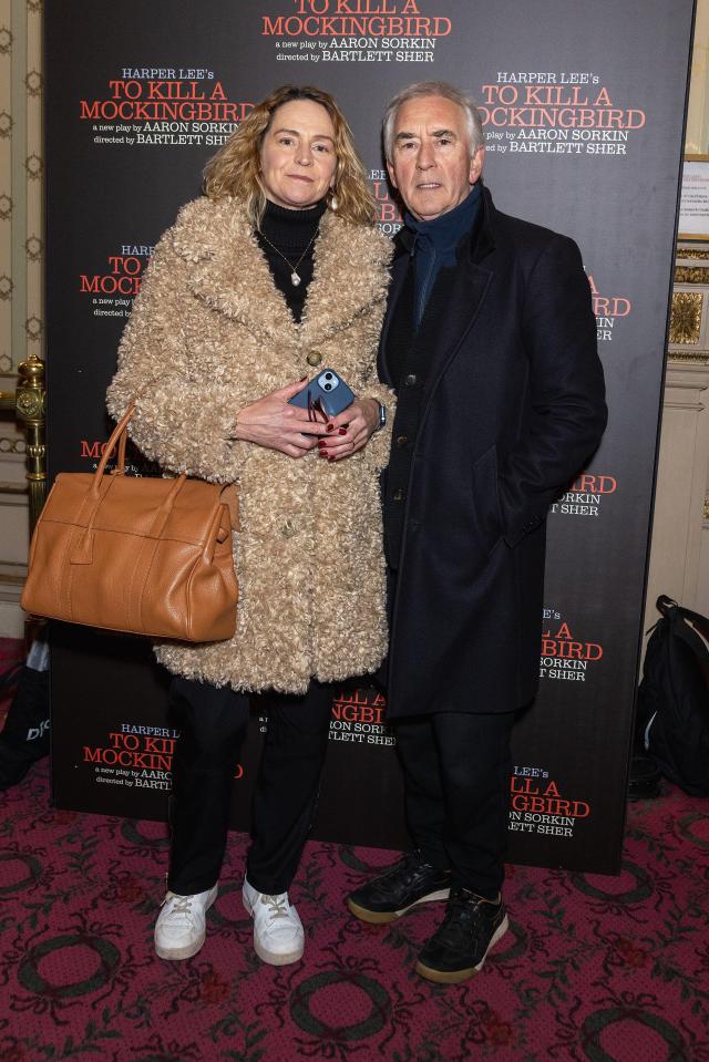 Denis Lawson and his wife Karen at a performance of To Kill a Mockingbird.