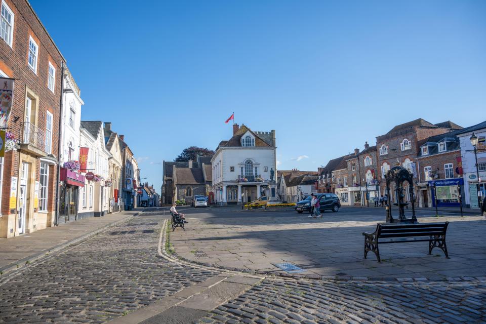 Wallingford town square.