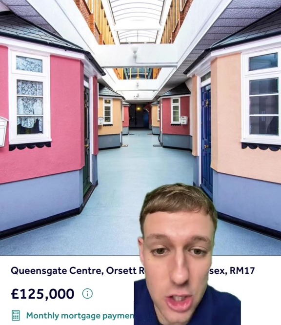 Image of a flat for sale, £125,000, 1 bedroom, 1 bathroom.