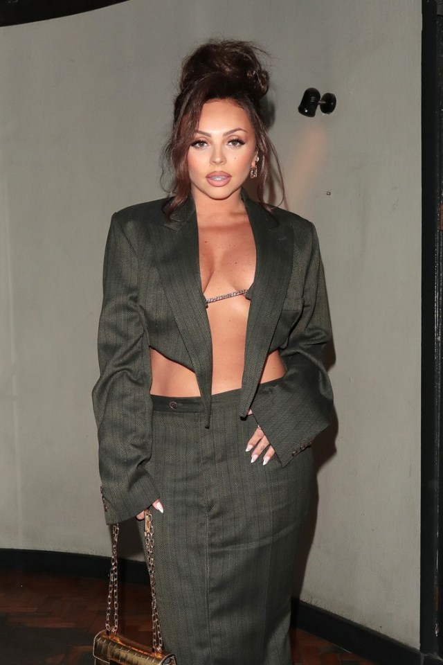 LONDON, ENGLAND - APRIL 13:  Jesy Nelson seen attending a Jesy Nelson music video screening at Everyman Screen on the Green on April 13, 2023 in London, England. (Photo by Ricky Vigil M / Justin E Palmer/GC Images)