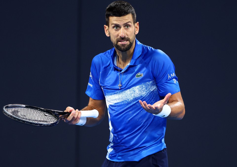 Novak Djokovic was stunned by American Reilly Opelka at the Brisbane International