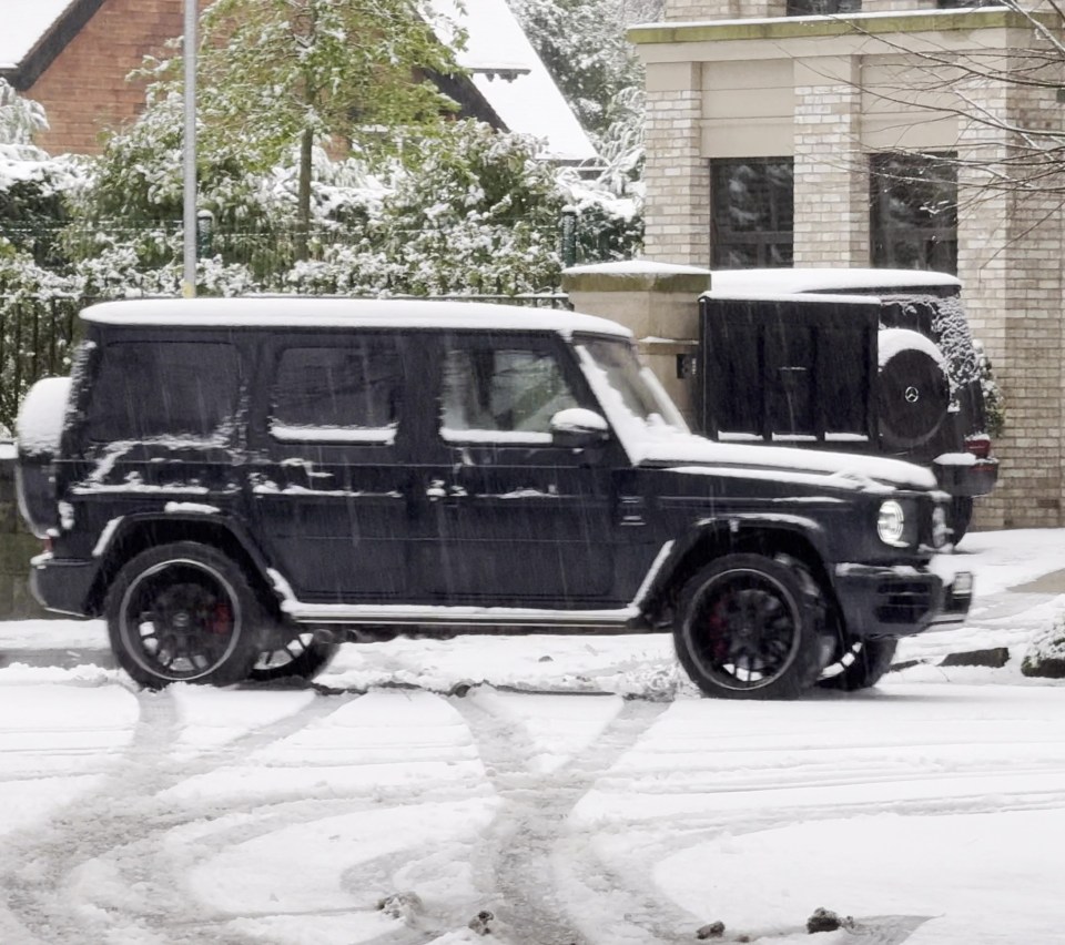 Tommy, 25, left around 9.30am in his £180,000 Mercedes G Wagon