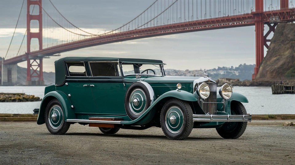 The 1931 Minerva AL Rollston Convertible Sedan in exceptional condition