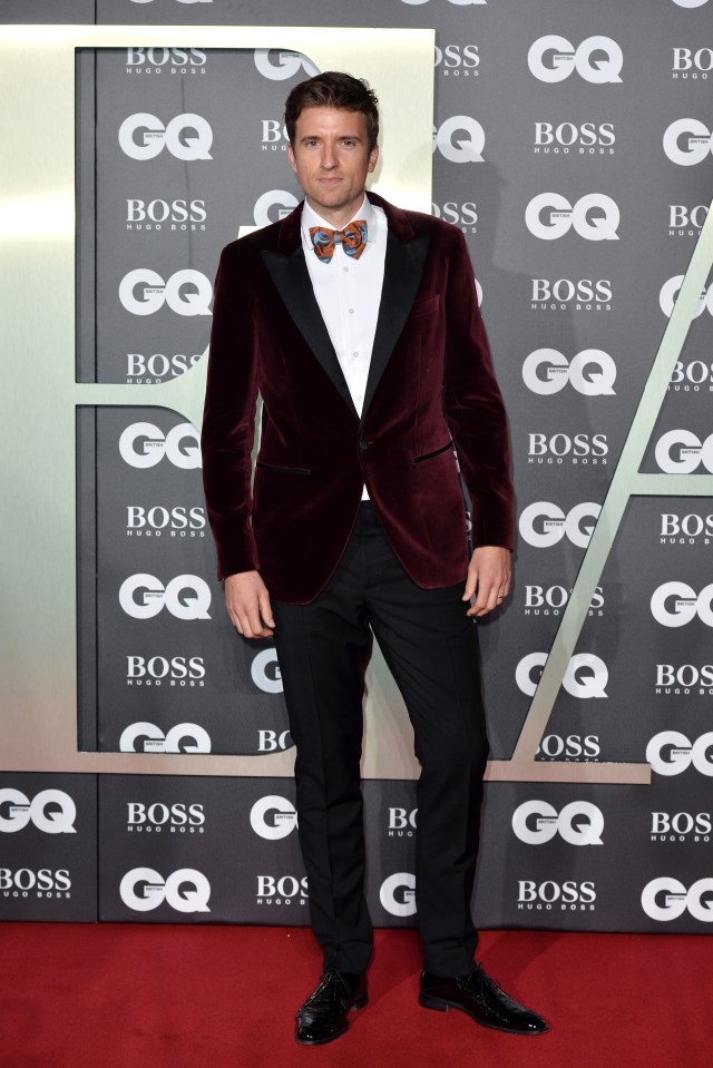 Greg James at the GQ Men of the Year Awards.