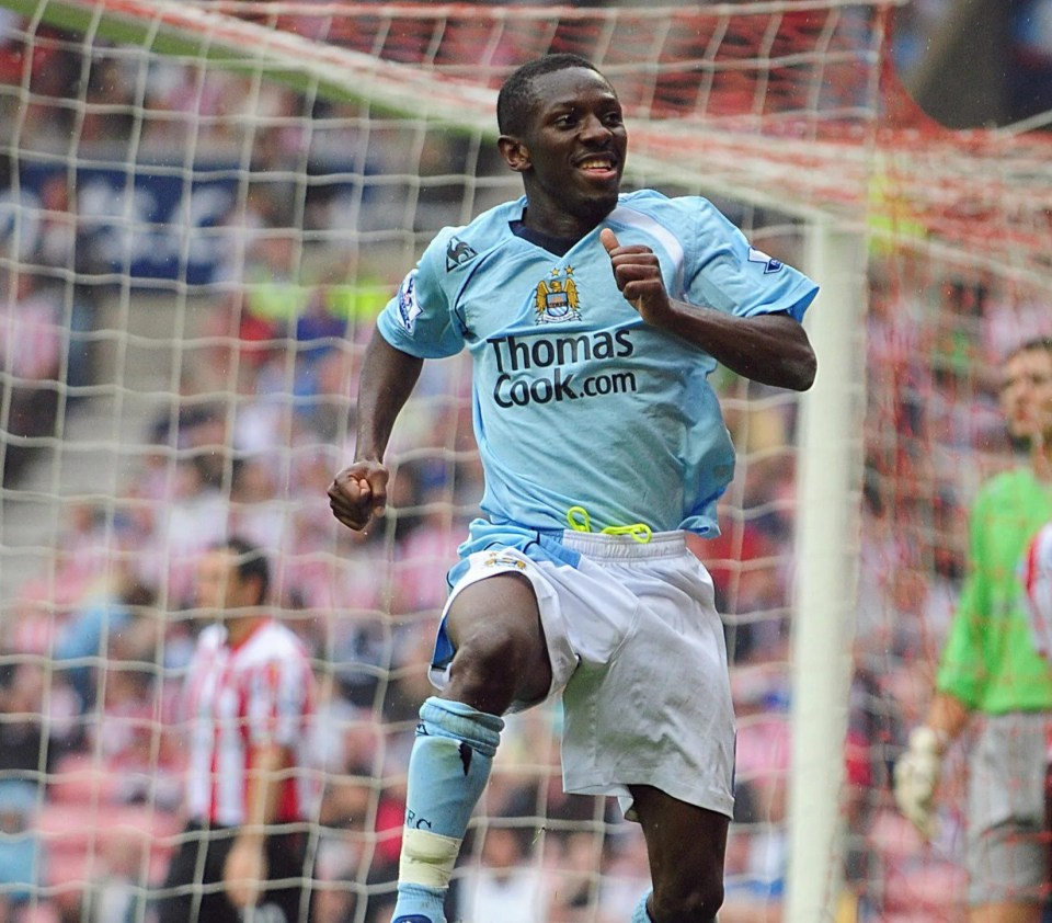 Shaun Wright-Phillips celebrating a goal.