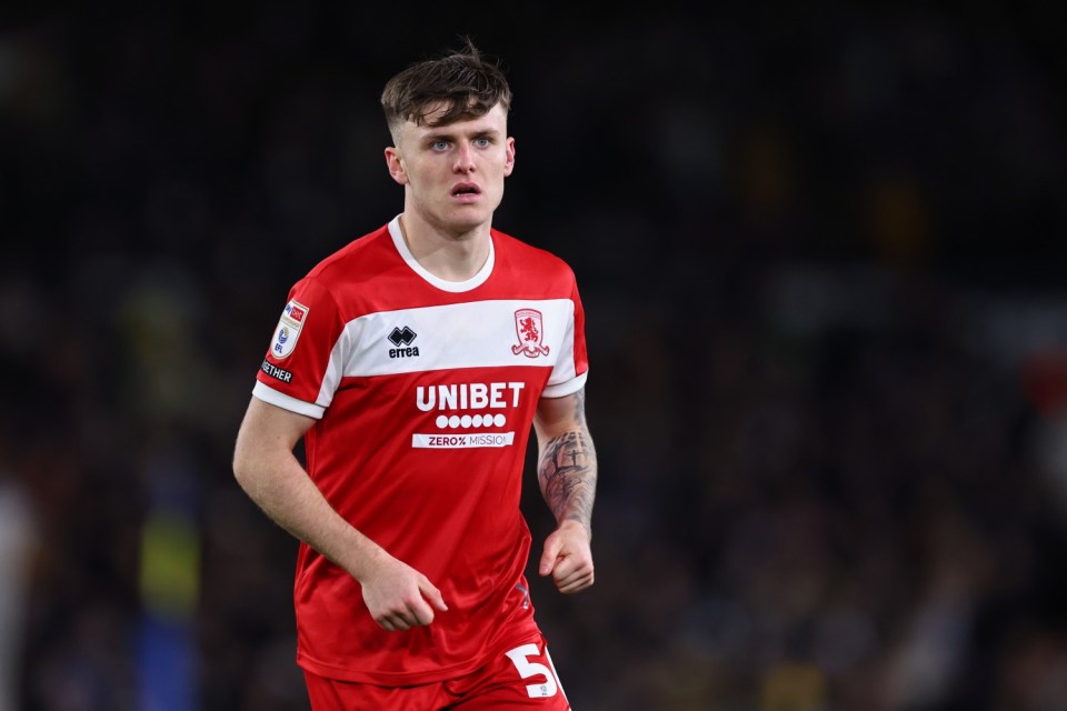 LEEDS, ENGLAND - DECEMBER 10: Ben Doak of Middlesbrough during the Sky Bet Championship match between Leeds United FC and Middlesbrough FC at Elland Road on December 10, 2024 in Leeds, England. (Photo by Robbie Jay Barratt - AMA/Getty Images)