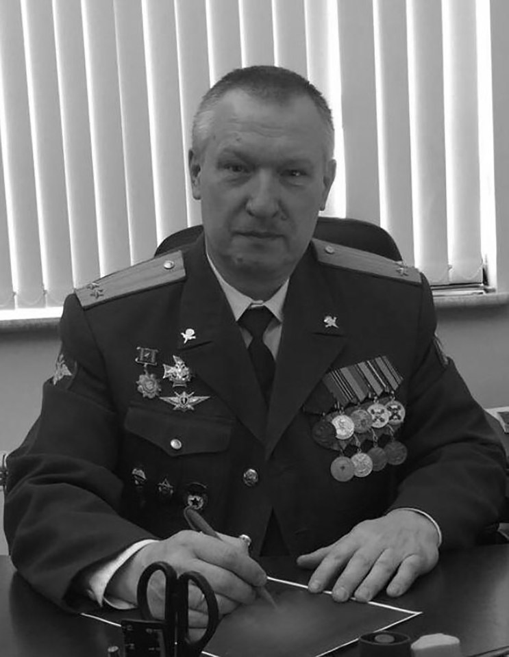 Russian commander Lt-Col Valery Tereshchenko was killed in the strike