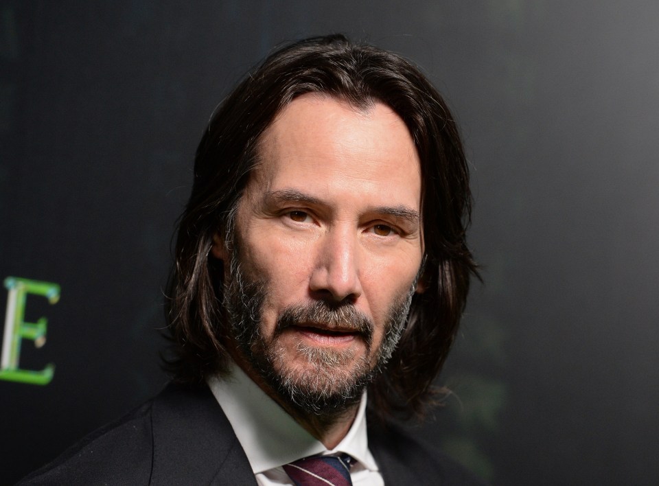 Headshot of Keanu Reeves.