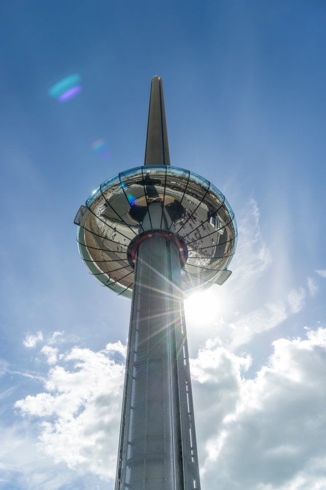 British Airways i360 observation pod.