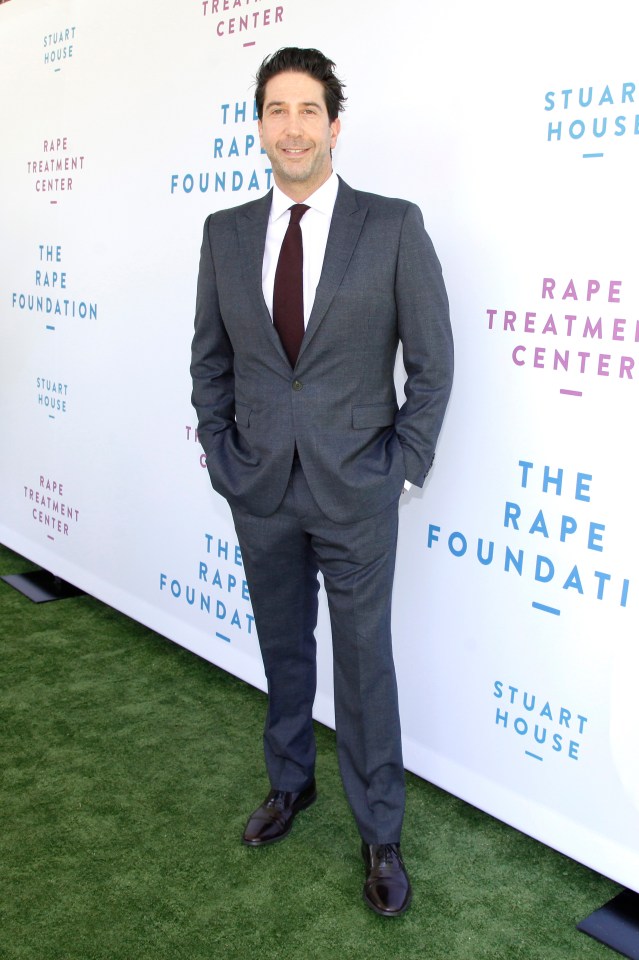 David Schwimmer at The Rape Foundation Annual Brunch.