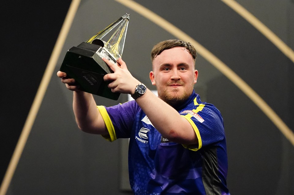 Luke Littler won the Premier League Darts title in his maiden year