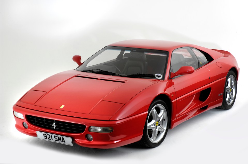 On the list is the Ferrari F355 which has spiked in popularity in the US