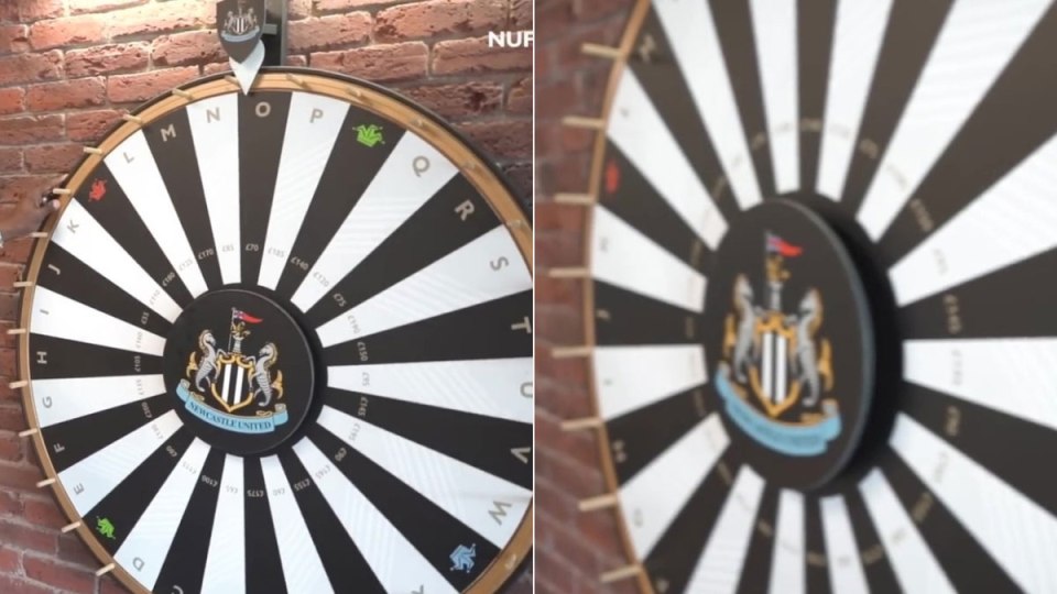 Howe installed a ‘Wheel of Fortune’ with differing amounts of fines on as a unique punishment at Toon HQ