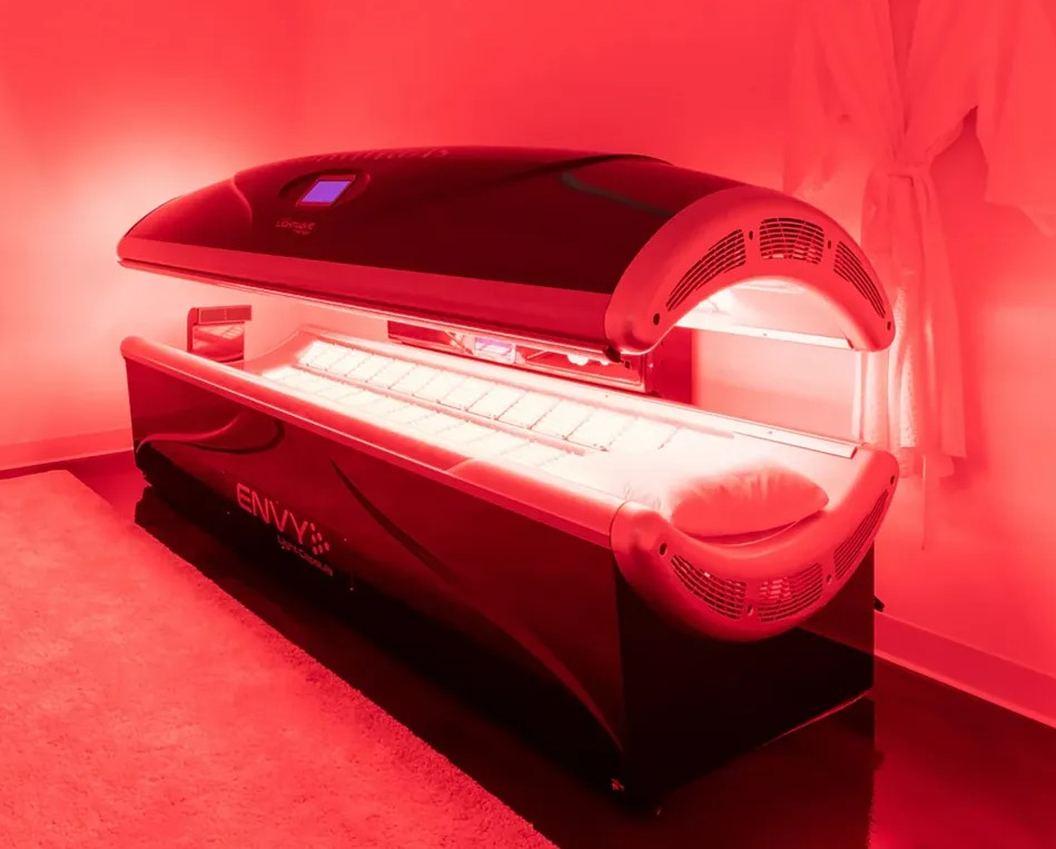 Envy Light Capsule tanning bed.