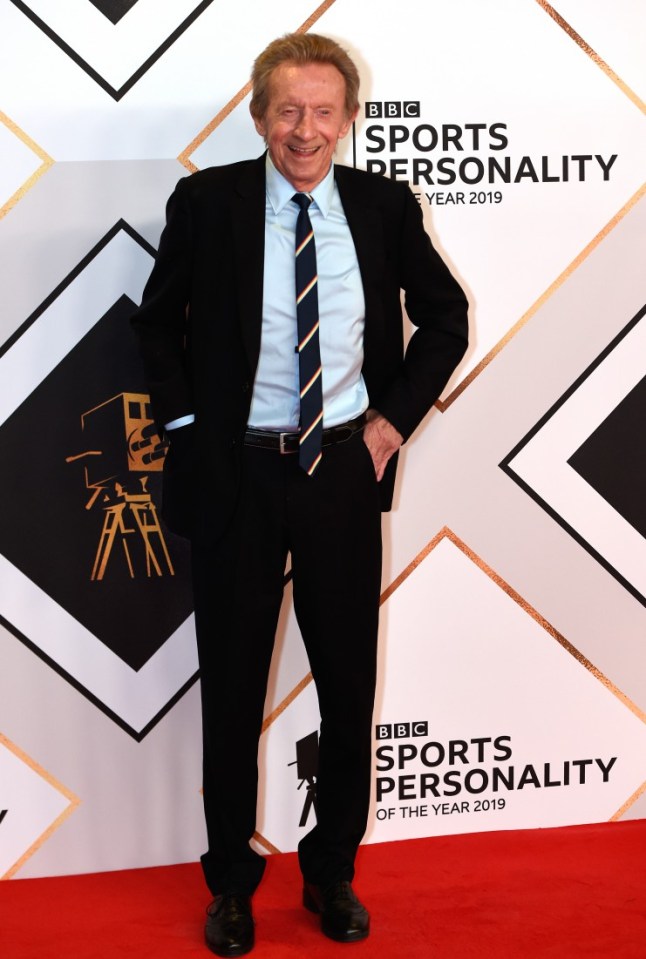 Denis Law arriving for the BBC Sports Personality of the year 2019 at The P&J Live, Aberdeen.