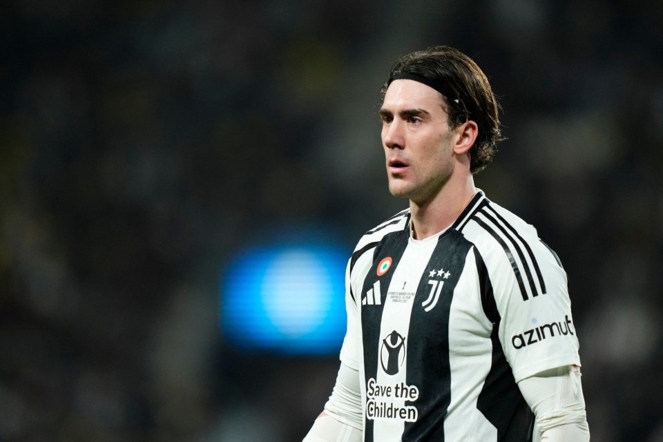 Juventus striker Dusan Vlahovic is another top name on the short list