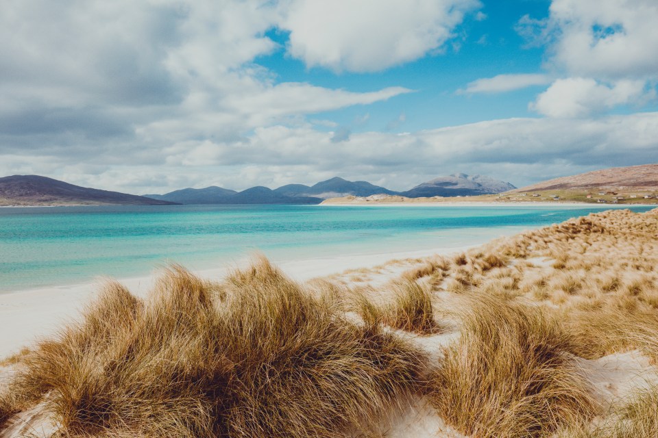 Beach near Seilebost, Outer Hebrides.