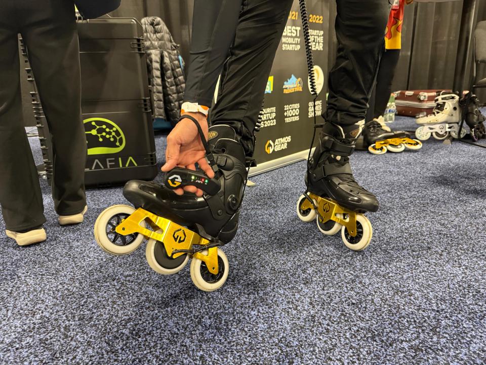 World's 'first' electric skates were also on show at CES