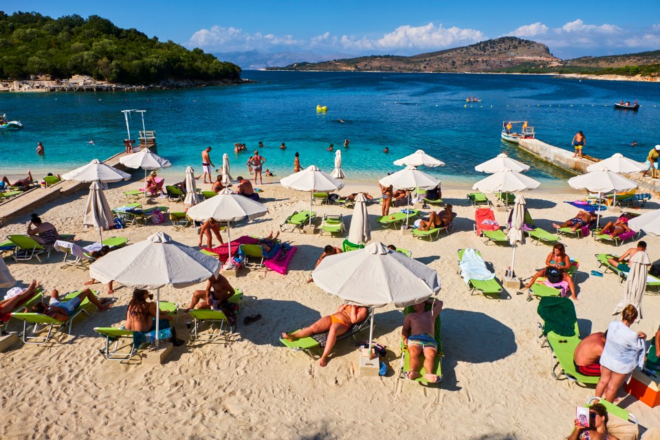 The resorts of Durrës and Ksamil have wide, sandy beaches