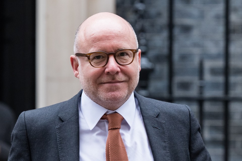 Attorney General Richard Hermer leaving 10 Downing Street.