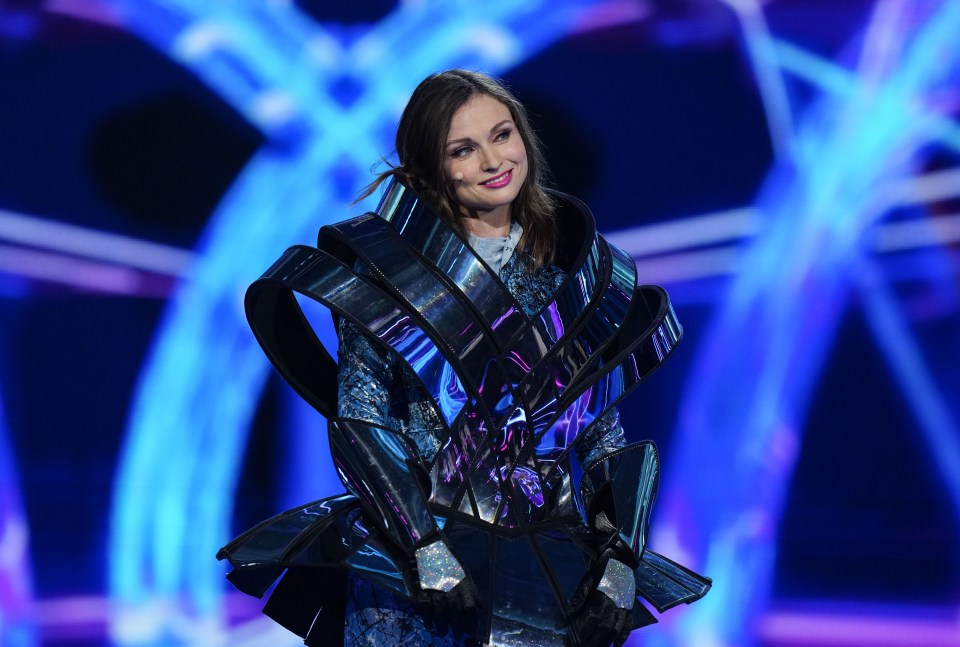 Sophie Ellis-Bextor as Alien on The Masked Singer.