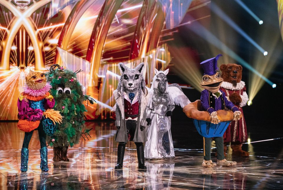 The animal appeared alongside a host of other characters as the new The Masked Singer season kicked off