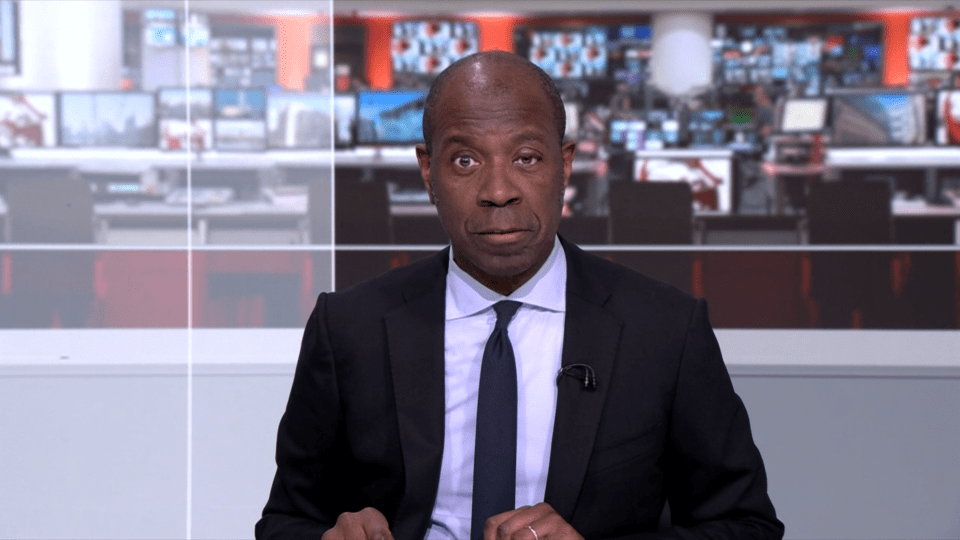 BBC star Clive Myrie sparked concern after presenting live with a 'droopy' eye