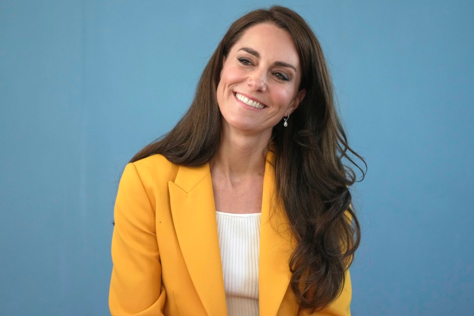 Kate, Princess of Wales, smiling.