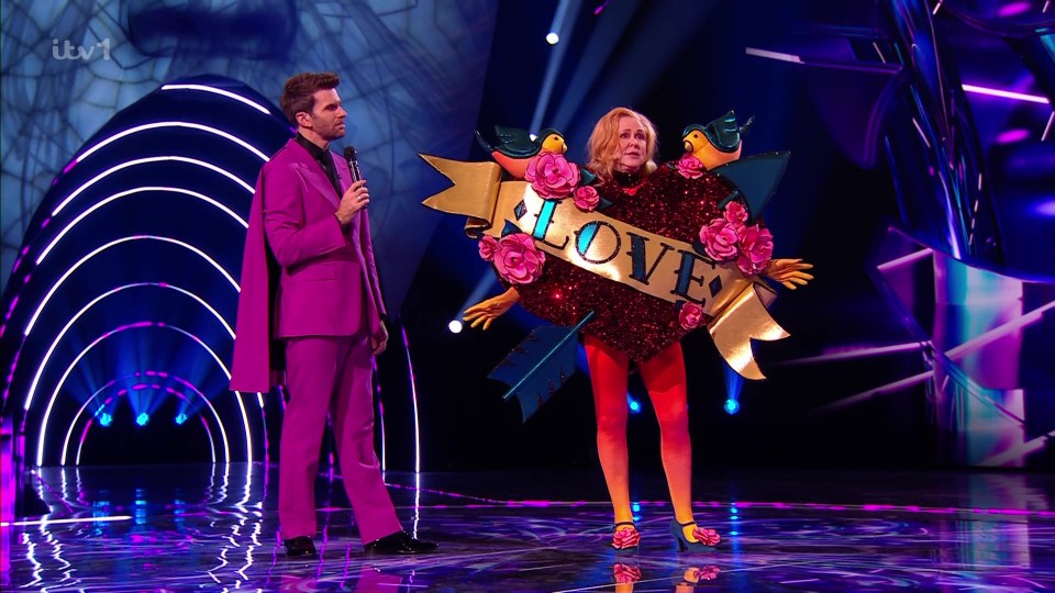 Carol Decker revealed as the Love costume on The Masked Singer.