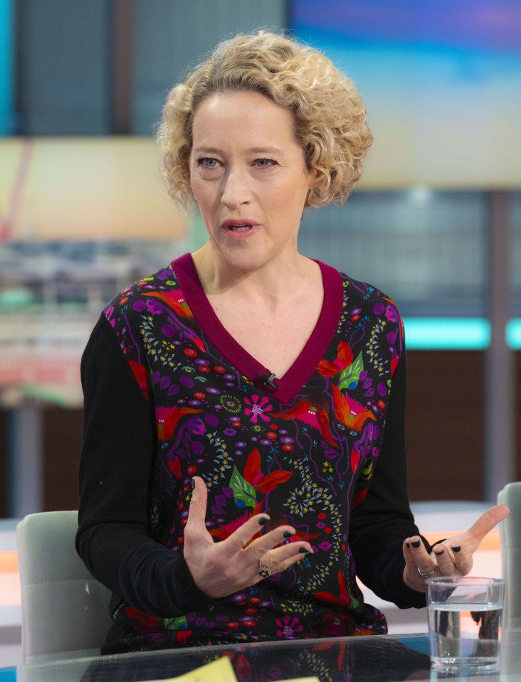 Cathy Newman on Good Morning Britain.