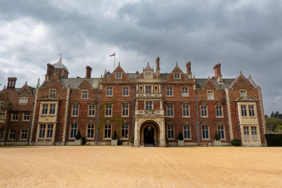 Sandringham House in Norfolk.