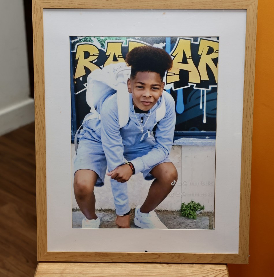 Framed photo of Kelyan Bokassa.